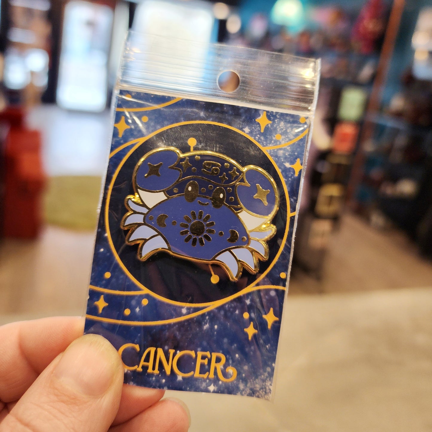 Cancer Enamel Pin