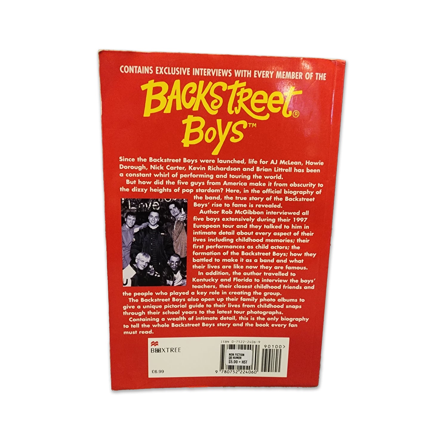 Rob McGibbon - Backstreet Boys - 1997