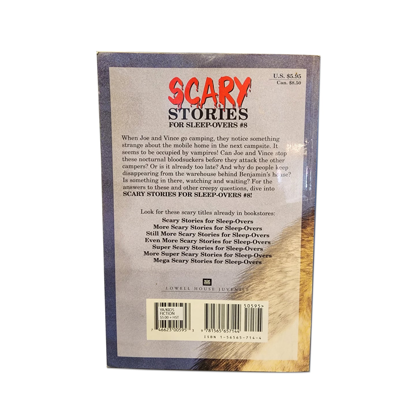 Scary Stories For Sleepovers #8 (Craig Strickland) - 1997