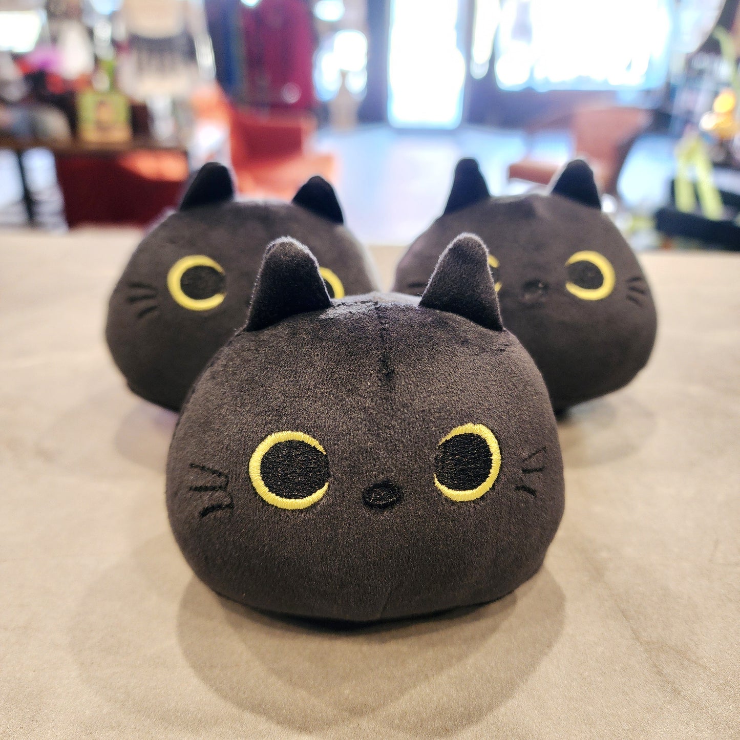 Itty Bitty Black Cat Plush