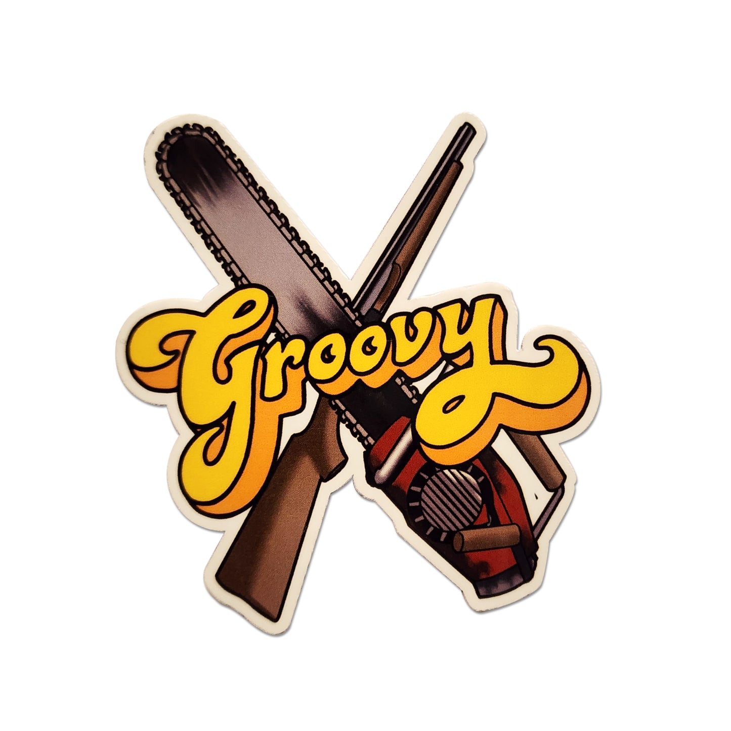 Groovy Sticker