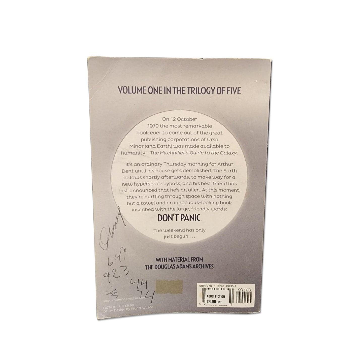 Douglas Adams - The Hitchhiker's Guide to the Galaxy - 2016