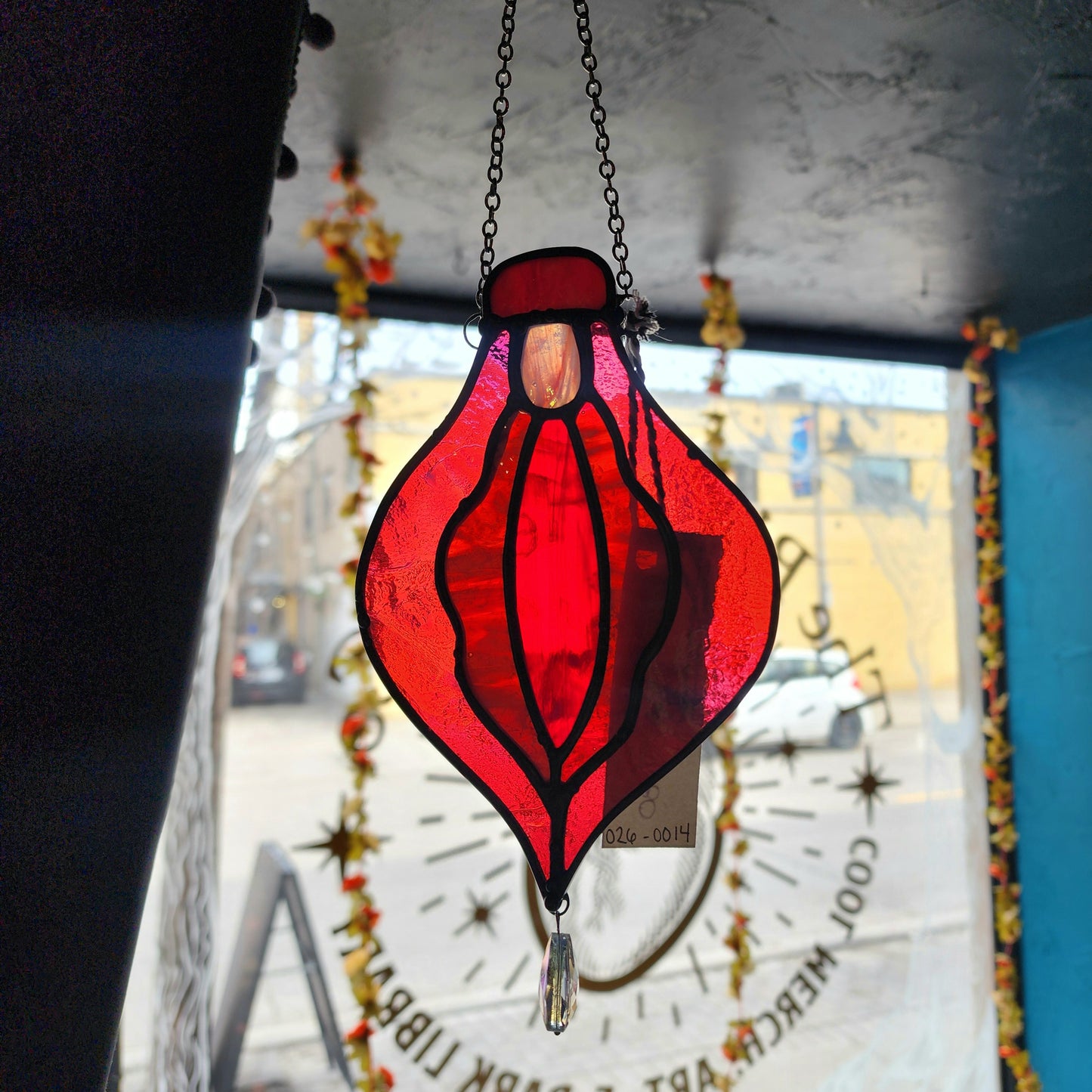 OOAK Vulva Stained Glass