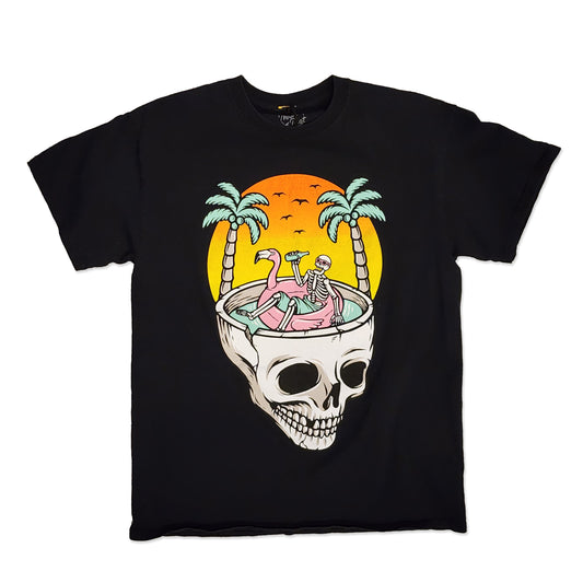 Summer Skeleton Tee, Size M