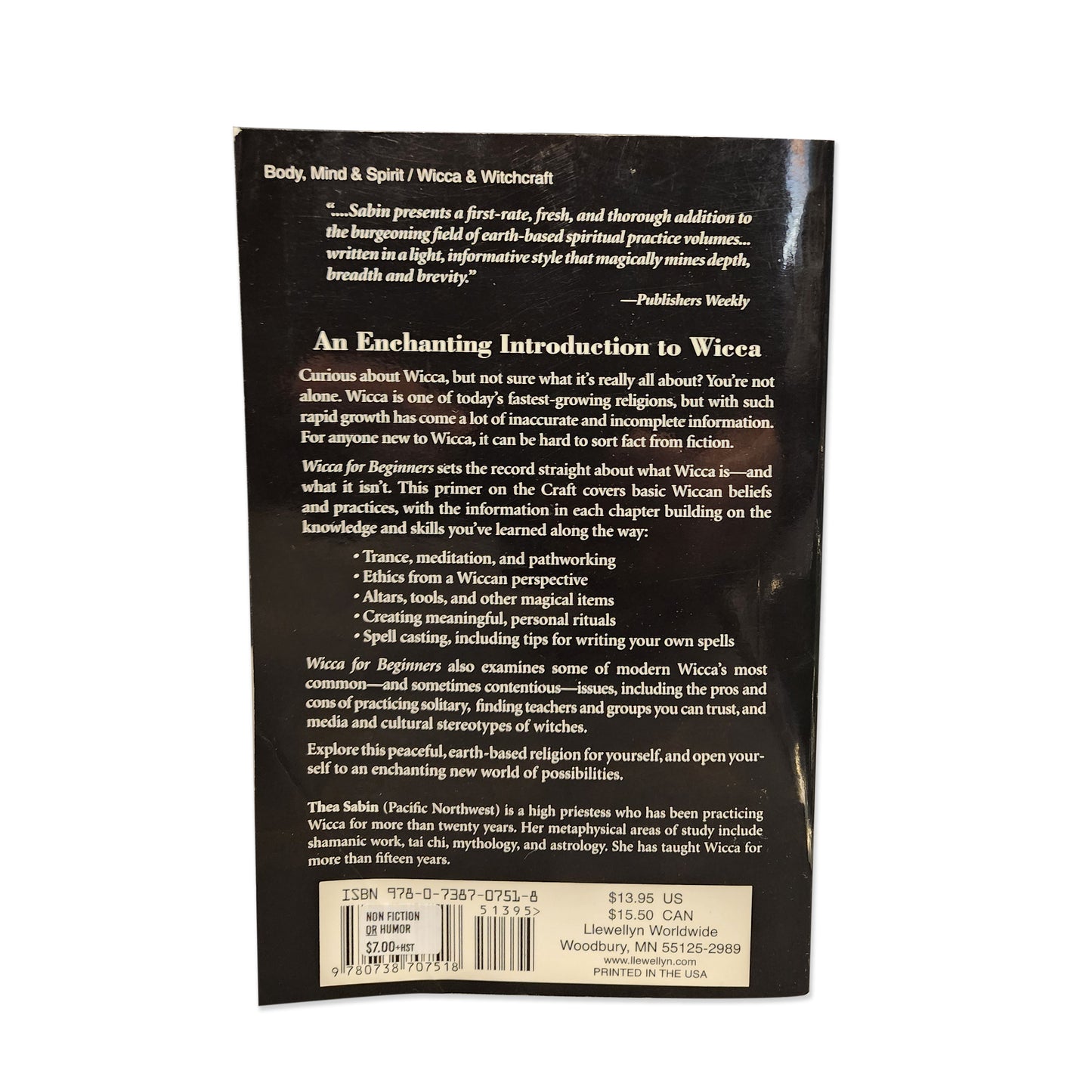 Thea Sabin - Wicca for Beginners - 2006