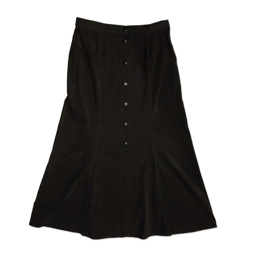 A-line Skirt w/Buttons, Size L