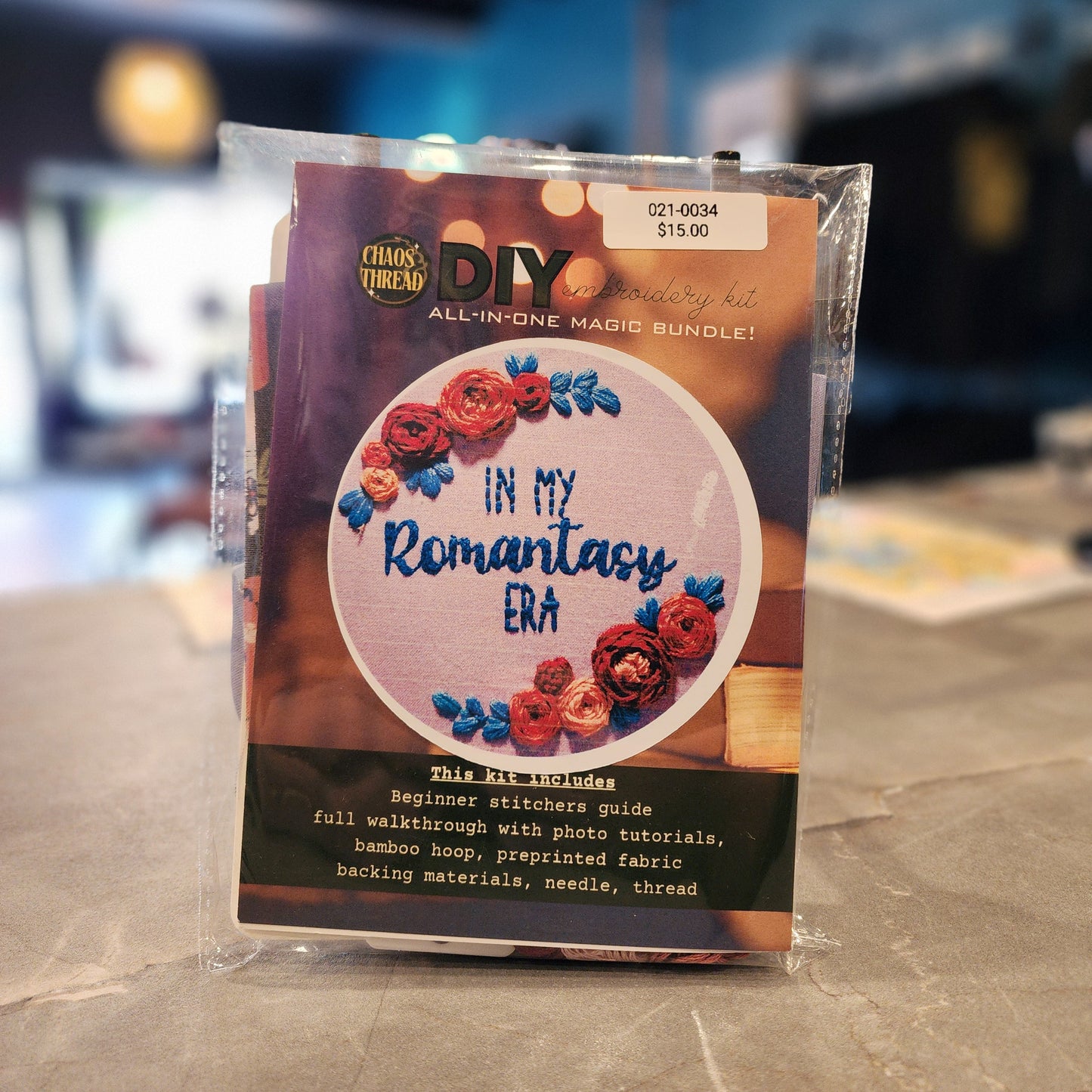 DIY Small Hand Embroidery Kit - Romantasy