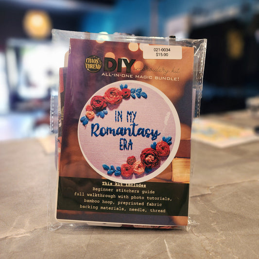 DIY Small Hand Embroidery Kit - Romantasy