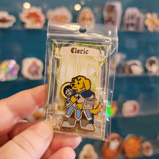 Cleric Enamel Pin