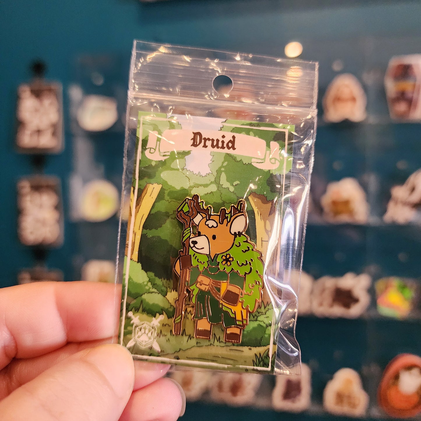 Druid Enamel Pin