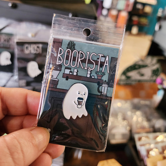 Boorista Enamel Pin
