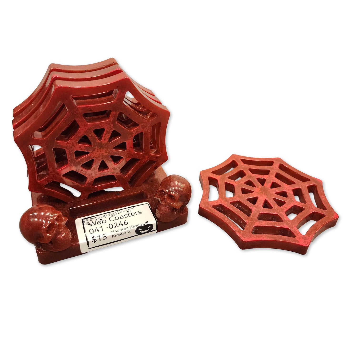 Spiderweb Coaster Set