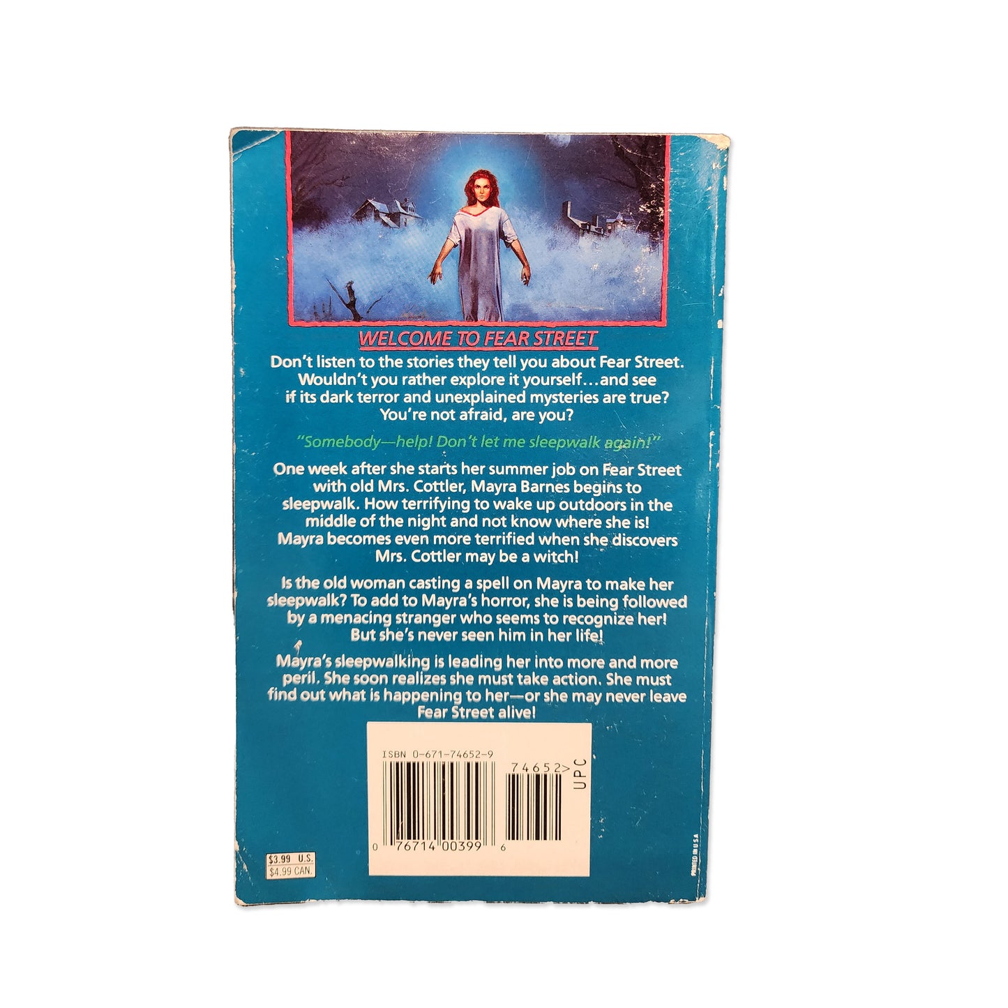 R. L. Stine - The Sleepwalker - 1991