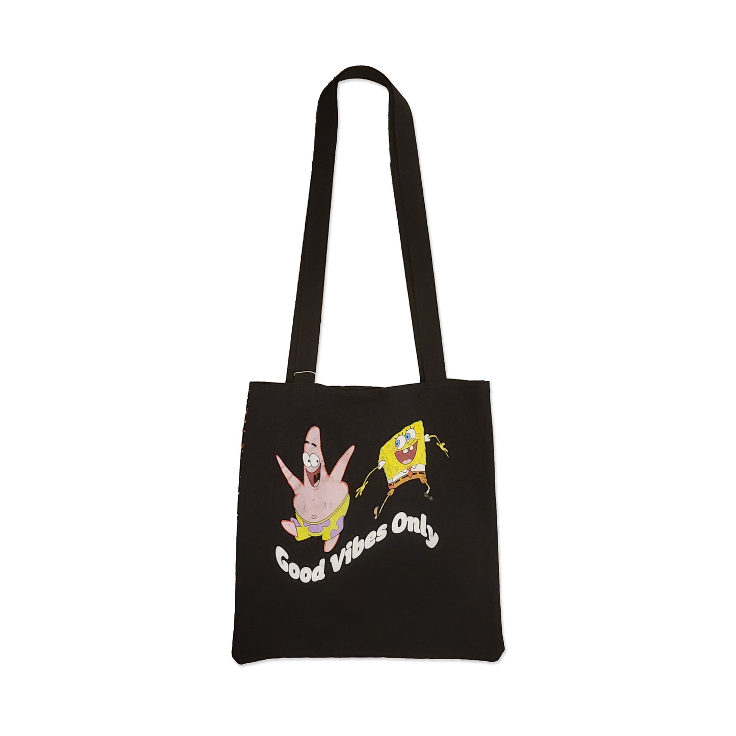'Good Vibes Only' T-shirt Tote Bag