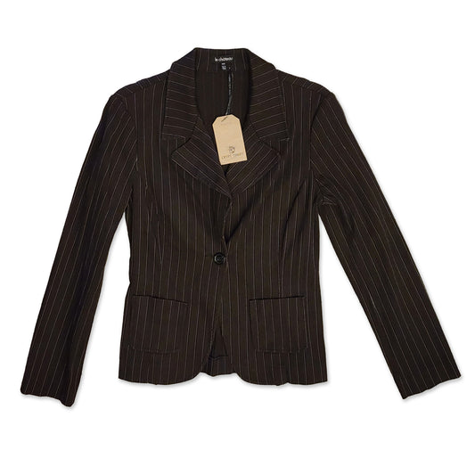 Le Chateau Pinstripe Blazer, Size M.