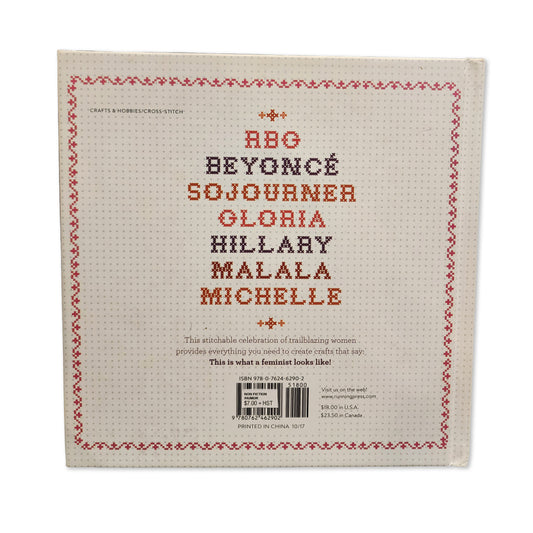 Anna Fleiss; Lauren Mancuso - Feminist Icon Cross-Stitch - 2017