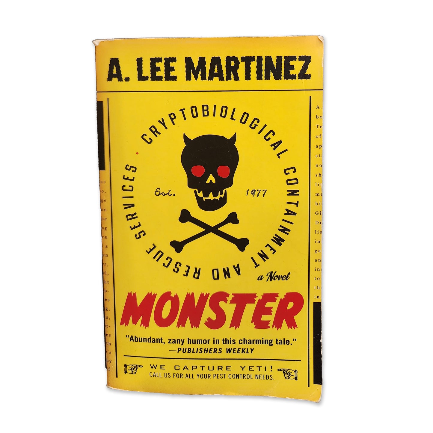 A. Lee Martinez - Monster- 2010