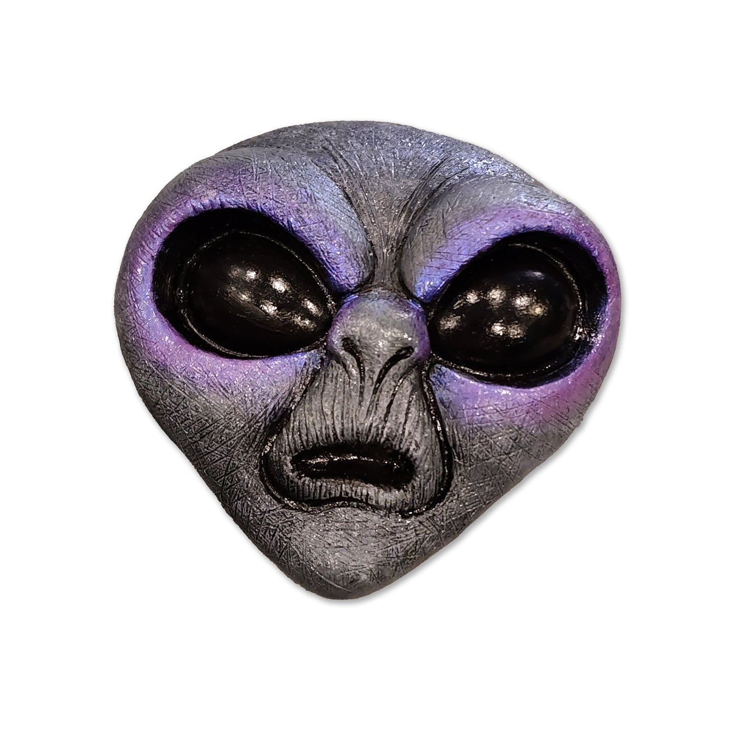 OOAK Alien Head Wall Hanging