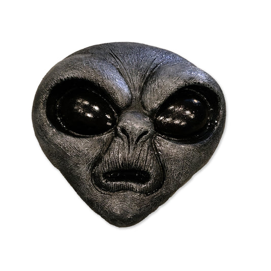 OOAK Alien Head Wall Hanging