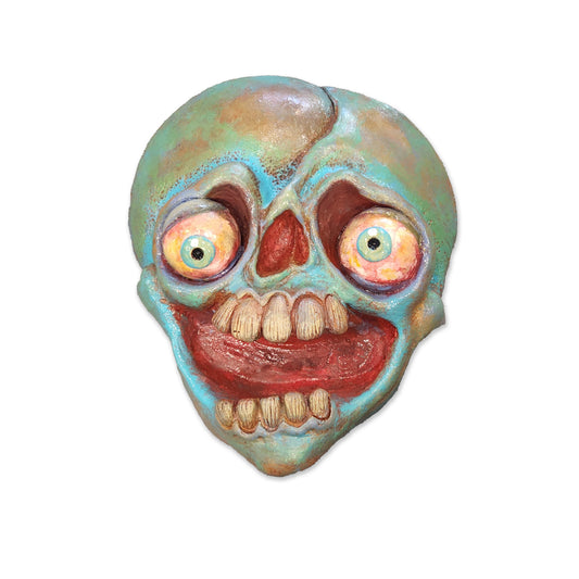 OOAK Bone Head Wall Hanging