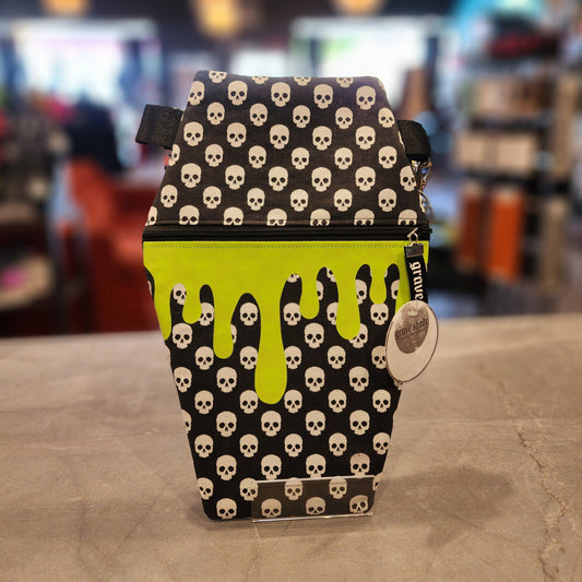 Toxic Skulls Crossbody Coffin Bag