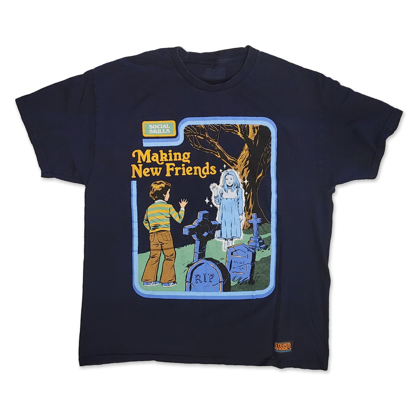 Making Friends Tee, Size L