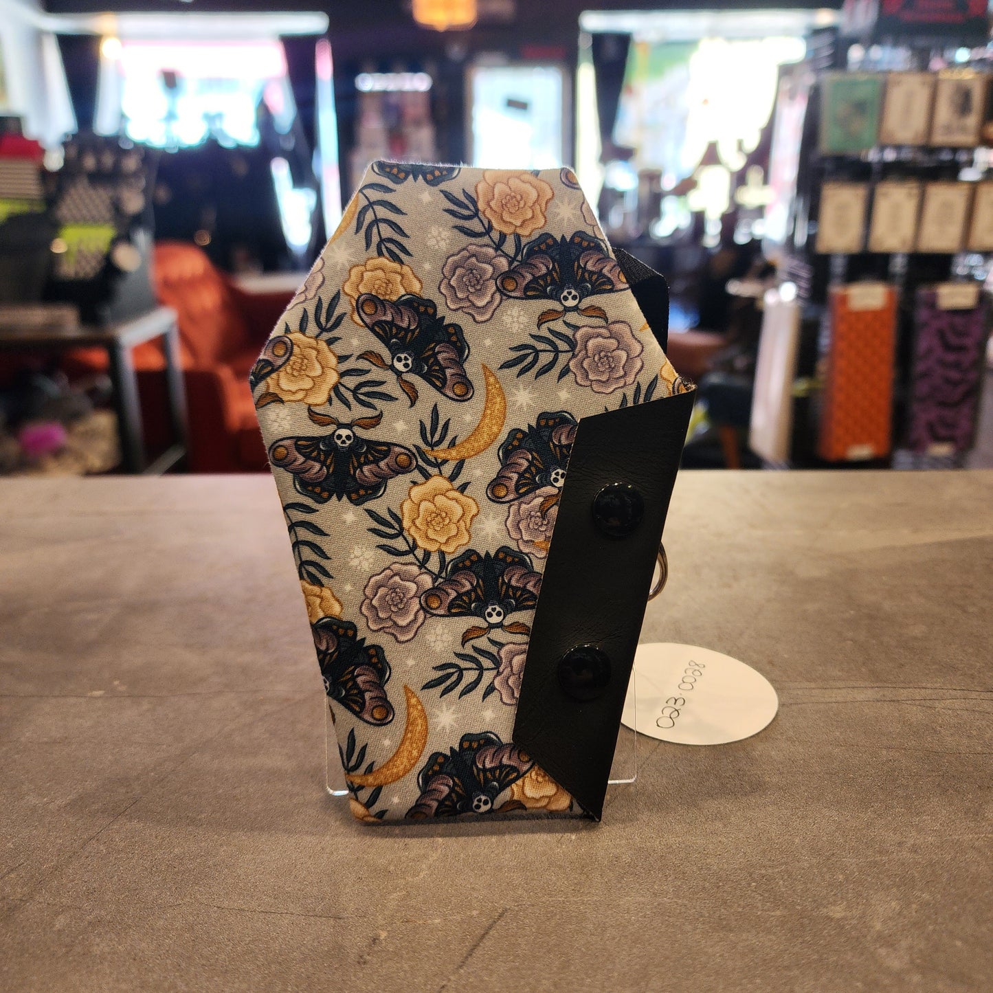 Moths and Moons Coffin Wallet