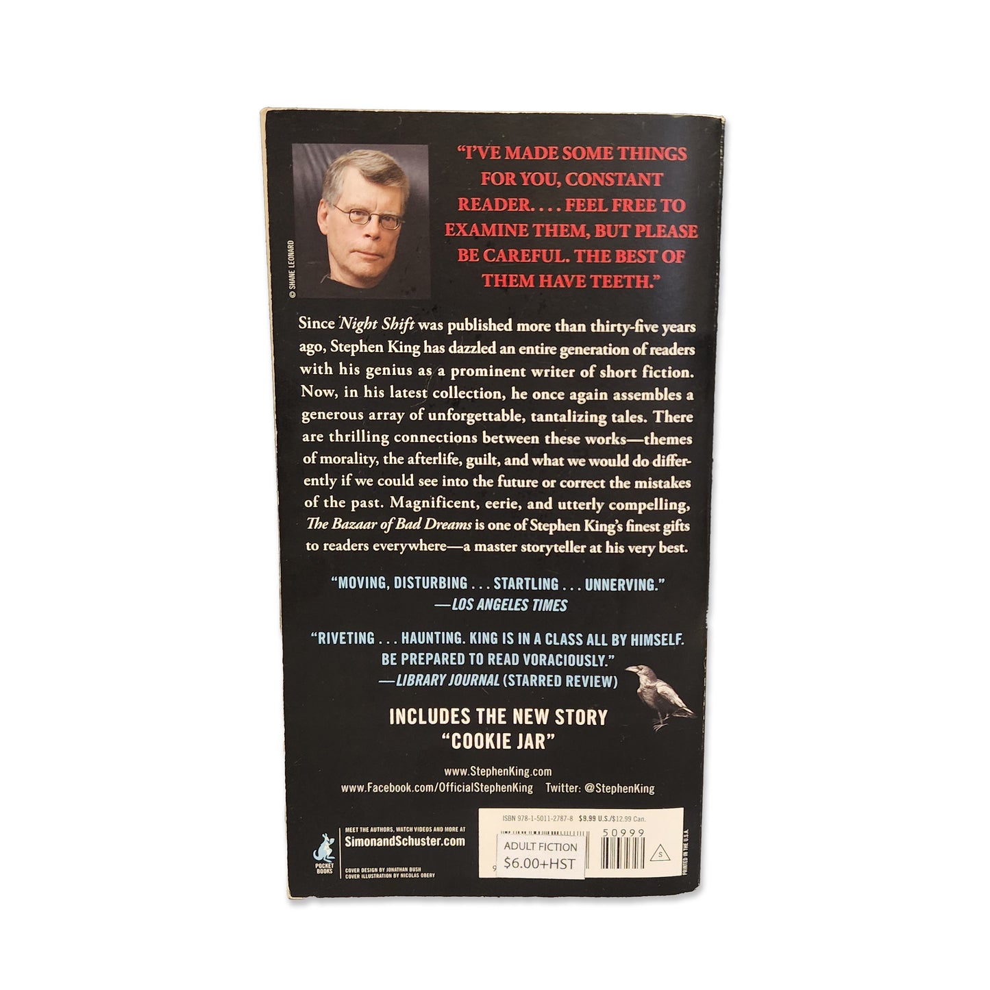 Stephen King - The Bazaar of Bad Dreams Stories - 2016