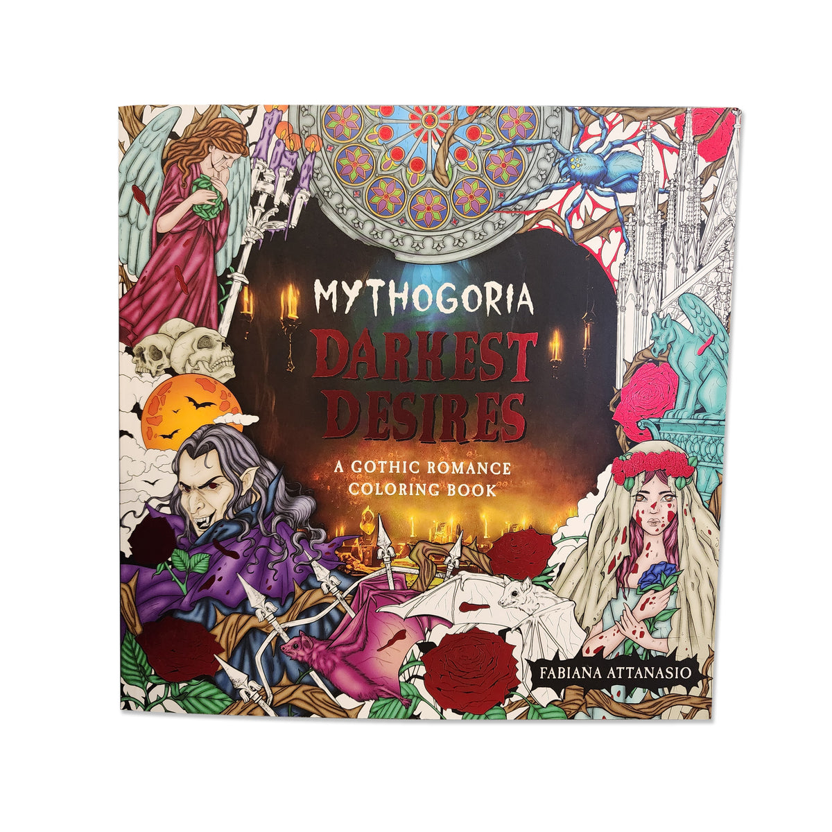 Fabiana Attanasio - Mythogoria: Darkest Desires A Gothic Romance Coloring Book - 2023