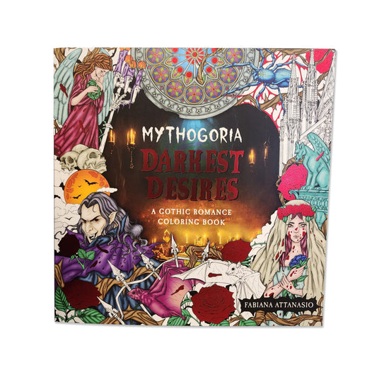 Fabiana Attanasio - Mythogoria: Darkest Desires A Gothic Romance Coloring Book - 2023
