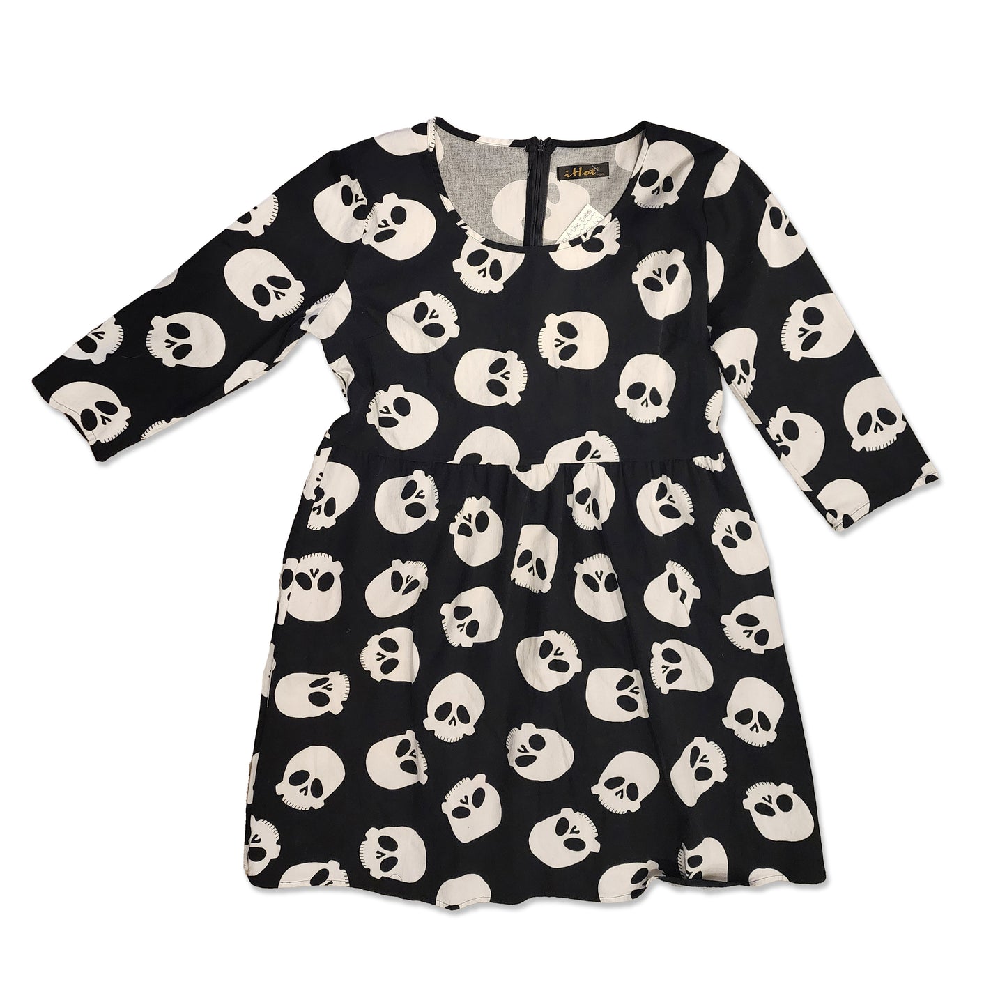Skull ALine Dress, Size 1XL