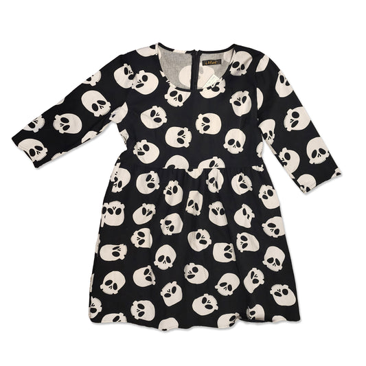 Skull ALine Dress, Size 1XL