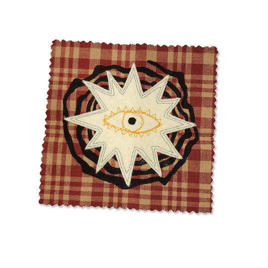 OOAK Eyebite Patch- Plaid
