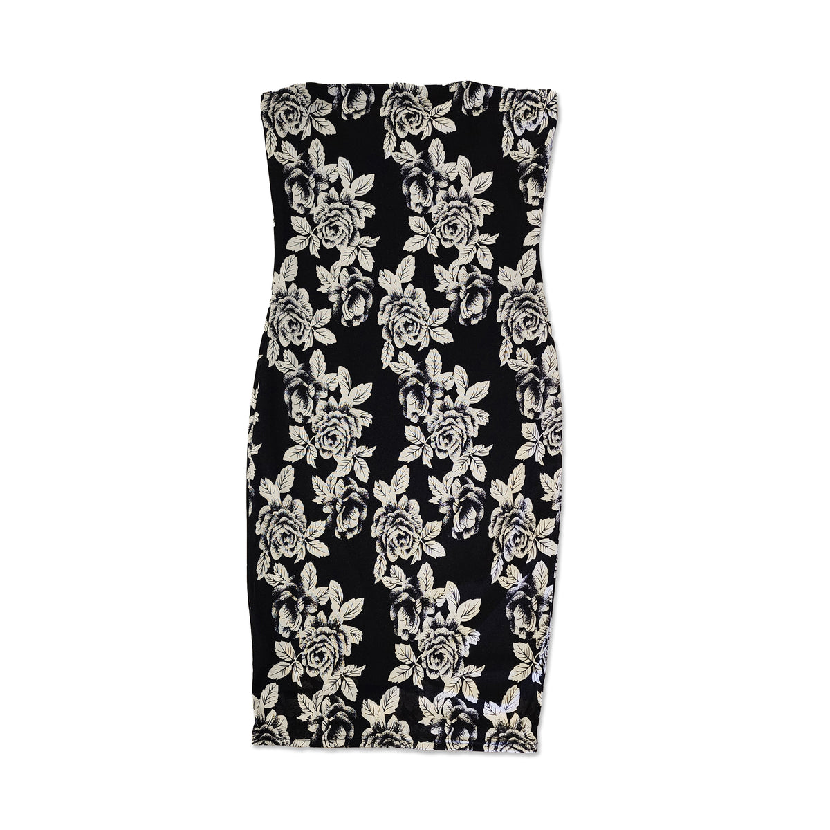 Gothic Rose Body Con Dress, Size XXL