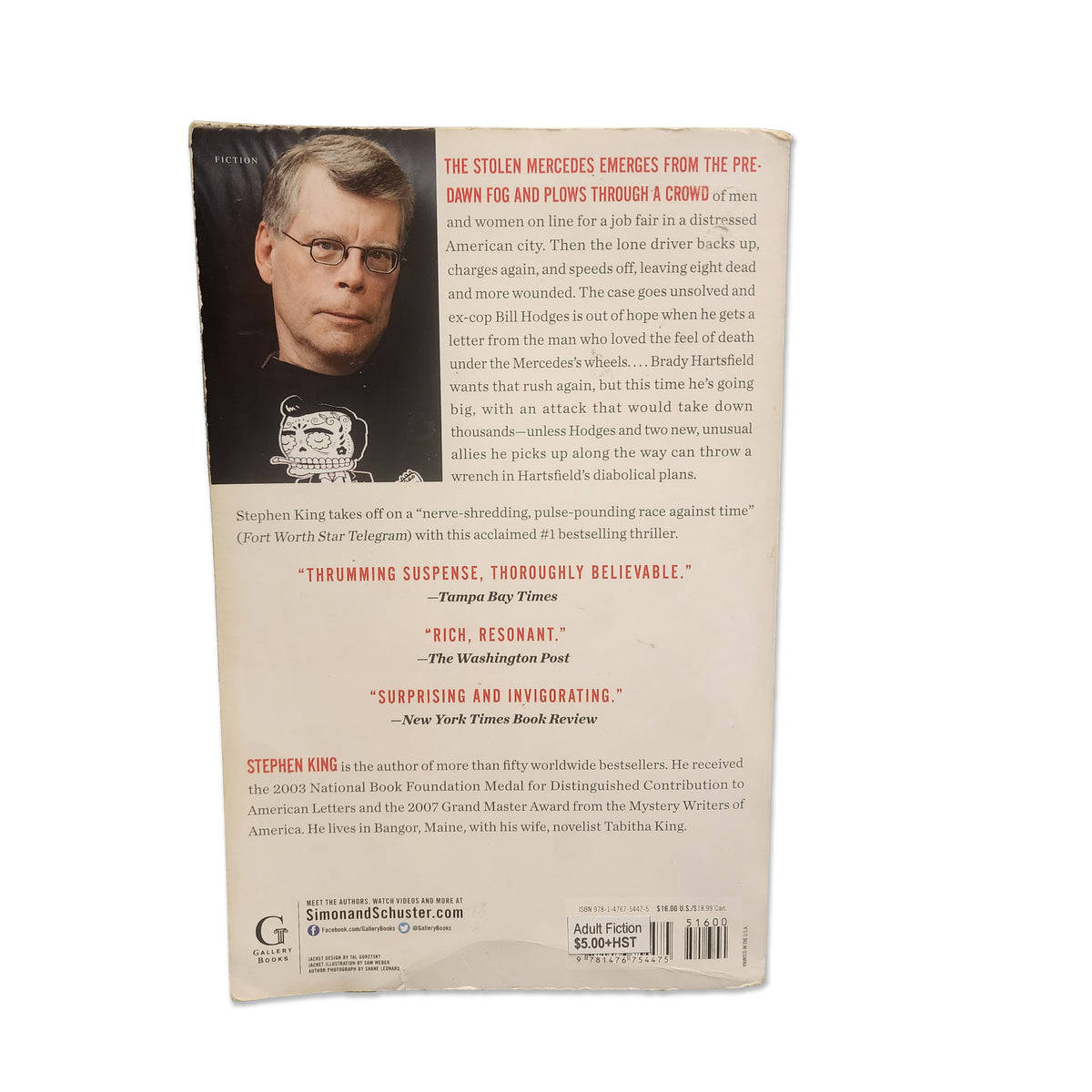 Stephen King - Mr. Mercedes - 2015
