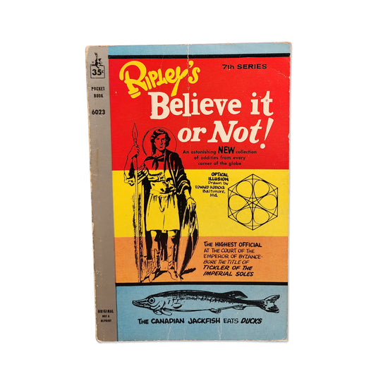 Pocket Books - Ripley's Believe It Or Not 6023 - 1960
