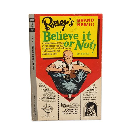 Pocket Books - Ripley's Believe It Or Not 6143 - 1962
