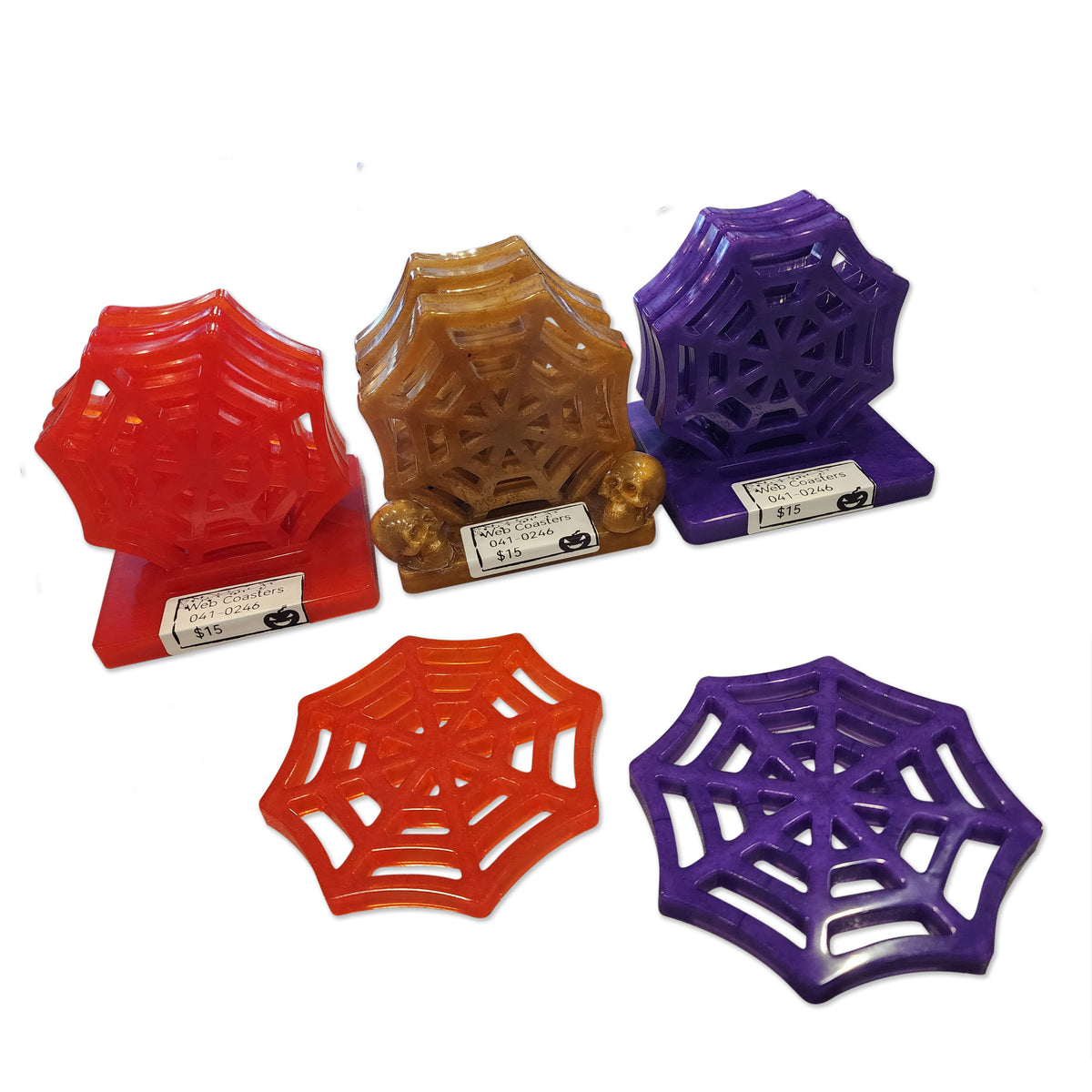 Spiderweb Coaster Set