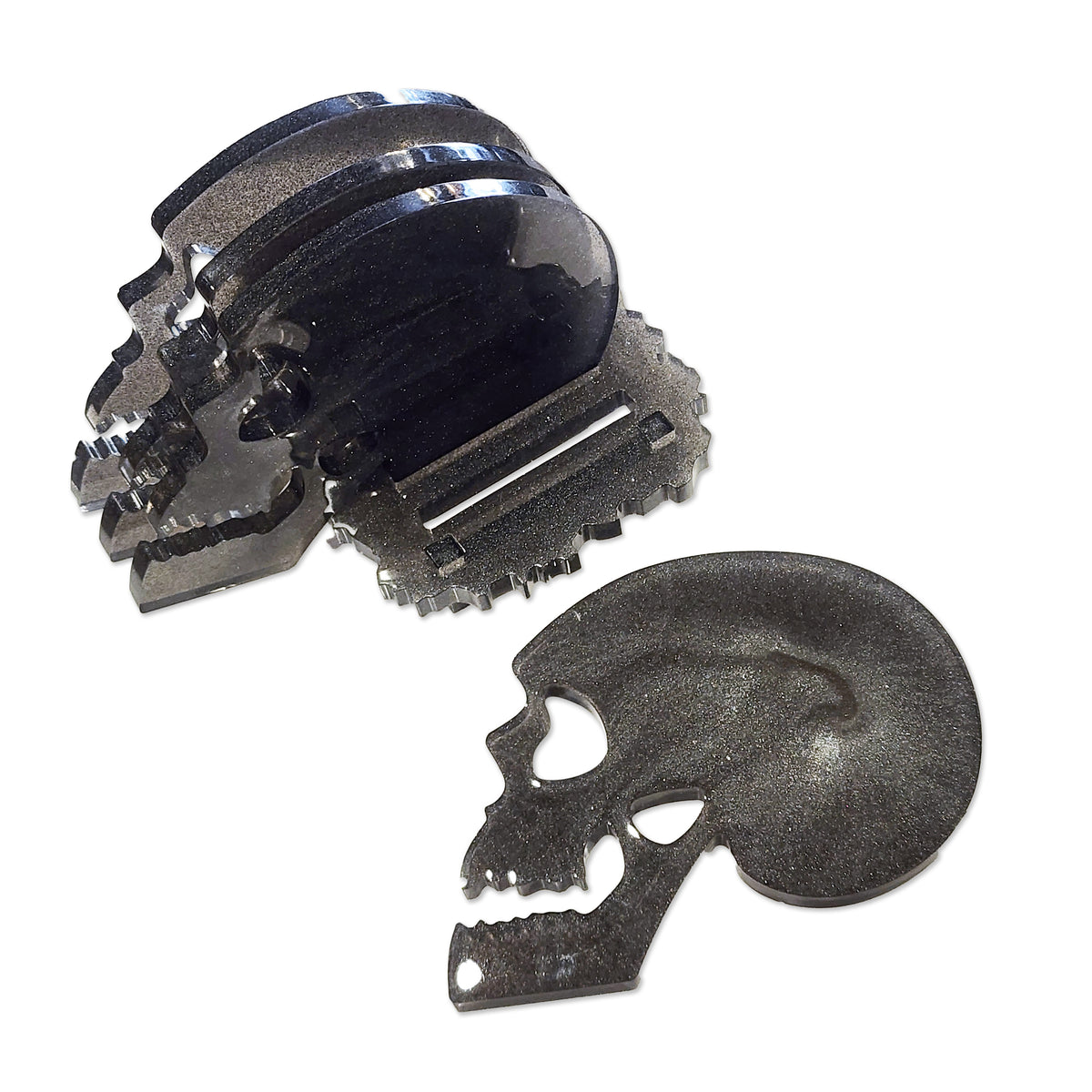 Skull Coaster Set