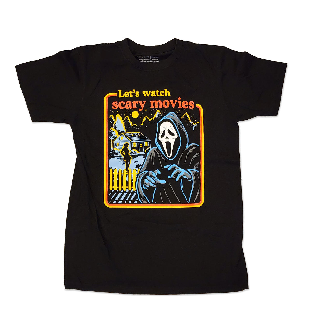 Scary Movies Tee, Size M
