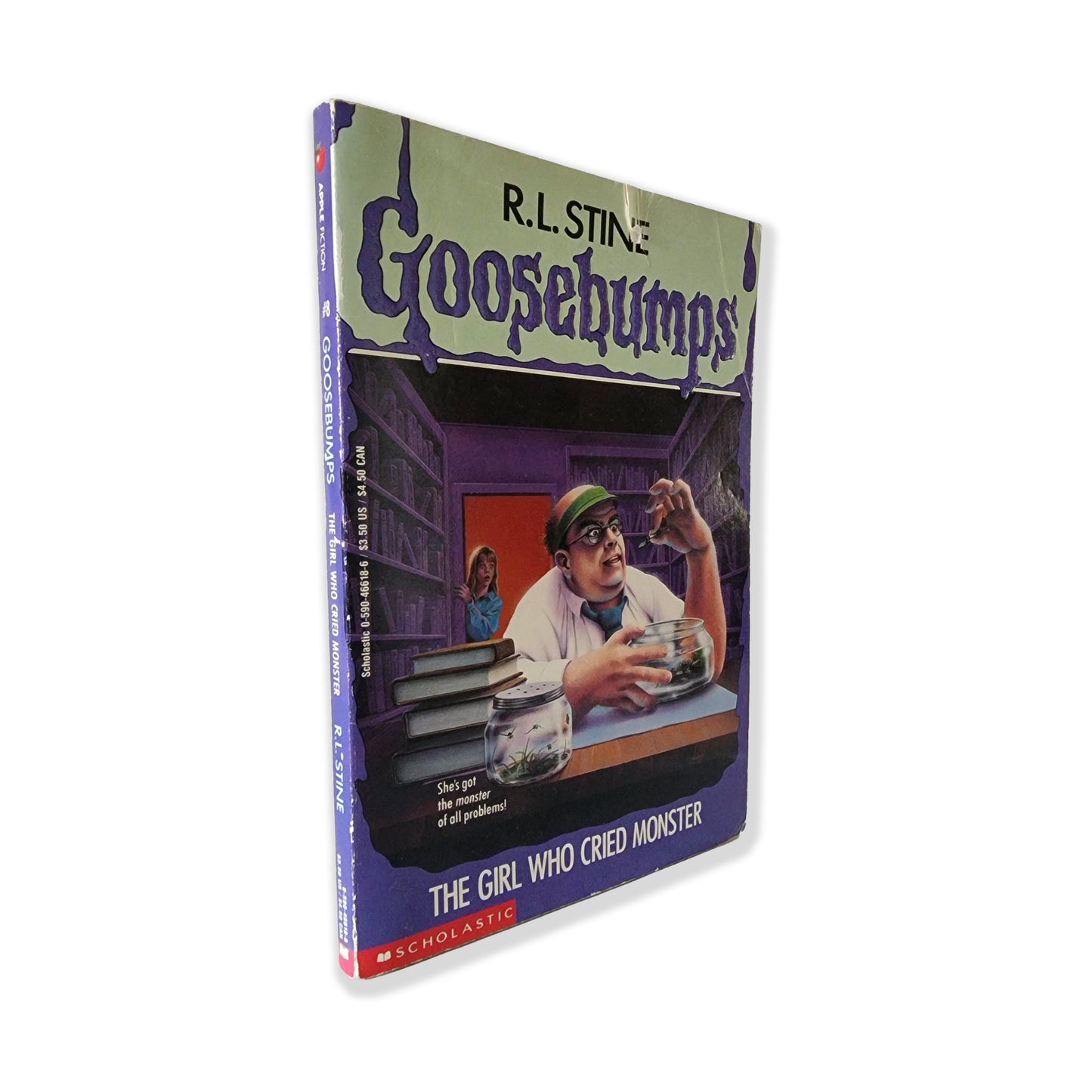 R. L. Stine - Goosebumps - The Girl Who Cried Monster - 1993