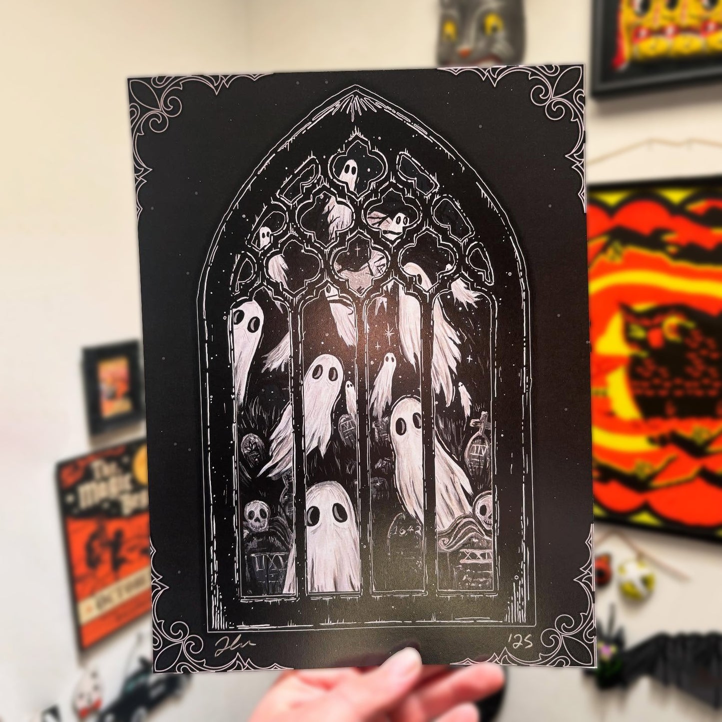 Ghost Window Print 9x12