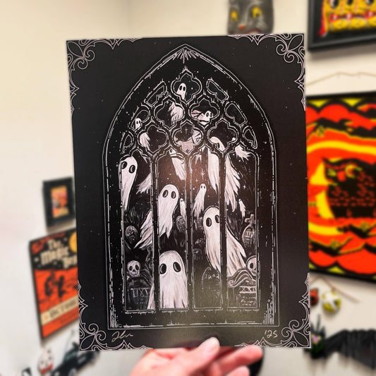 Ghost Window Print 9x12
