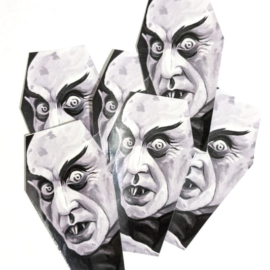 Nosferatu Coffin Sticker