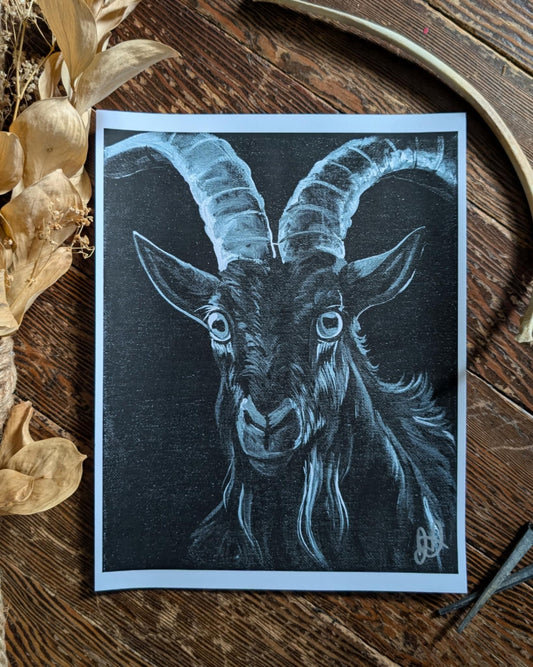 Black Phillip Print 8.5x11