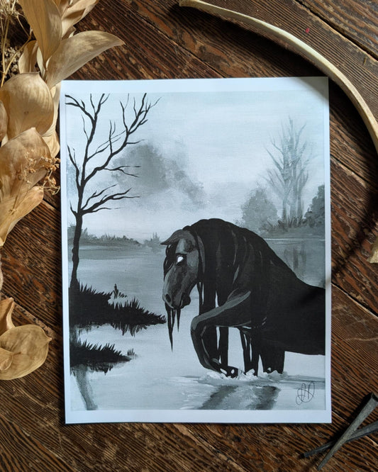 Kelpie Print 8.5x11