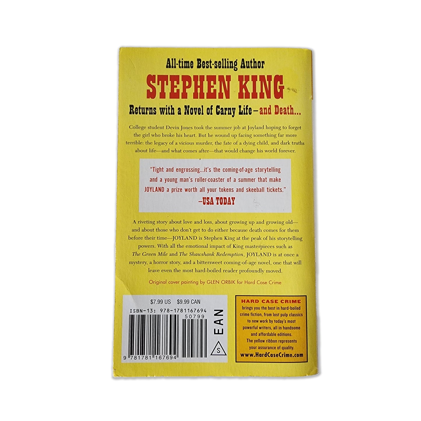 Stephen King - Joyland - 2014