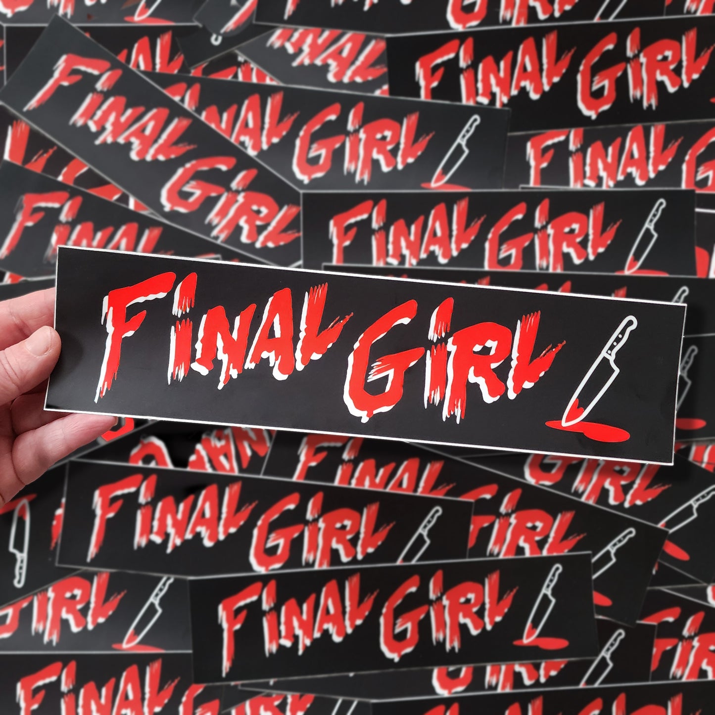 Final Girl Bumper Sticker