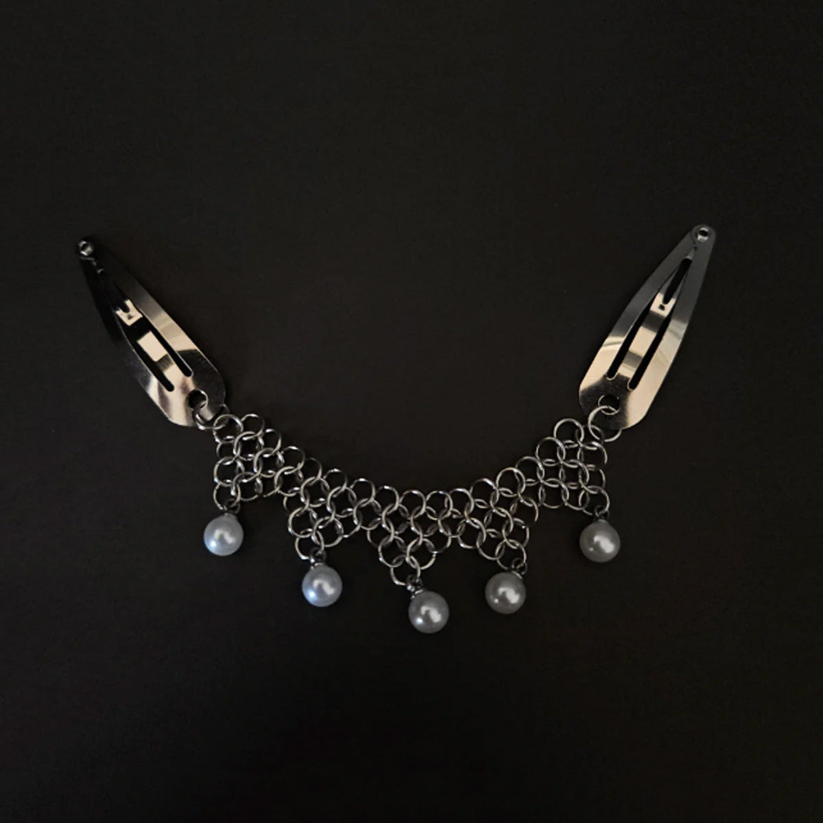 Pearl Double Hair Clip