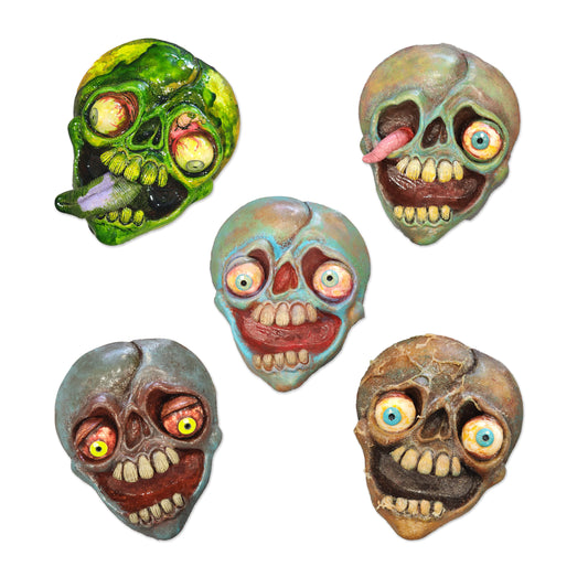 OOAK Bone Head Wall Hanging